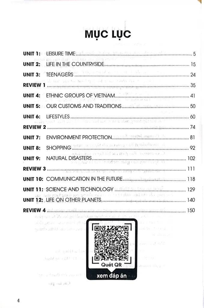 BÀI TẬP TIẾNG ANH LỚP 8 - ENGLISH EXERCISES 8 (Dùng kèm SGK Tiếng Anh 8 Global Success)